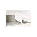 Datum Filing Systems Rotary File Cabinet Components, Slotted Shelf, Letter Depth, Bone White XSLT-T15